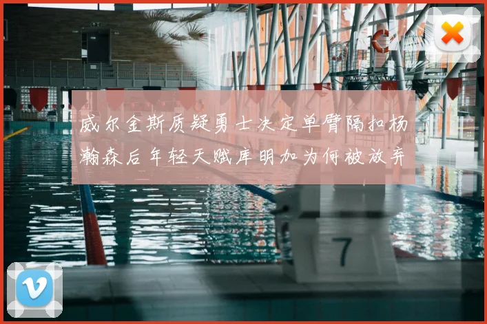 威尔金斯质疑勇士决定单臂隔扣杨瀚森后年轻天赋库明加为何被放弃